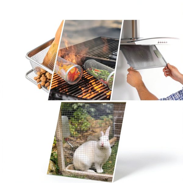 Stainless Steel Wire Mesh YUKKOEOQ 304 Grade Assorted Sizes-2