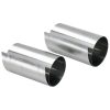 uxcell Stainless Steel Sheet Roll 0.04mm 100x1000mm 2pcs Unisex-0