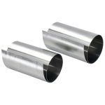 uxcell Stainless Steel Sheet Roll 0.04mm 100x1000mm 2pcs Unisex-0