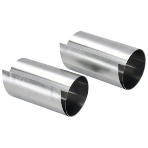 uxcell Stainless Steel Sheet Roll 0.04mm 100x1000mm 2pcs Unisex-0