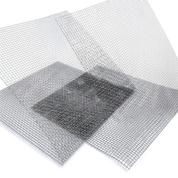 5 Mesh Stainless Steel Screen 12x24 2 Pack Heat Resistant Rust Free-1