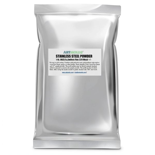 Stainless Steel Powder EnvironMolds 1lb 350 Mesh Cold Casting-0