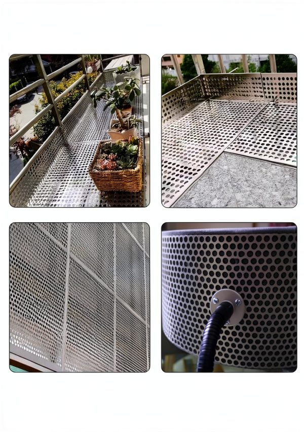 Perforated Stainless Steel 12x12 0.06in HYGMPDAS – Corrosion Resistant-4