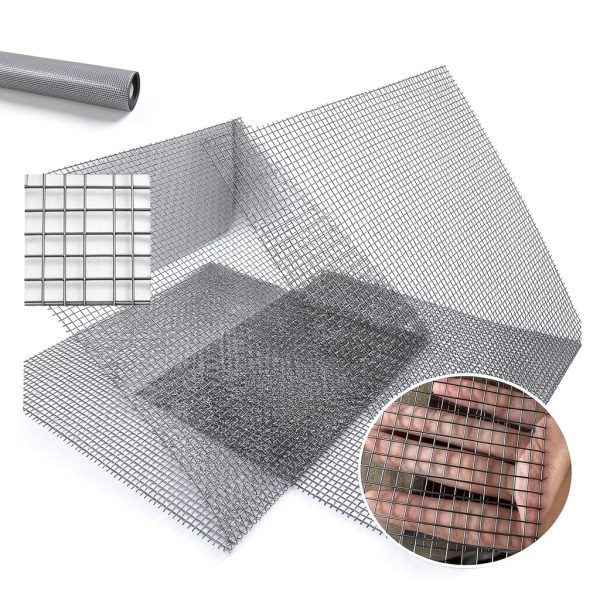 5 Mesh Stainless Steel Screen 12x24 2 Pack Heat Resistant Rust Free-6