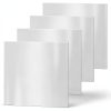 4PCS 304 Stainless Steel Sheets 4x4x0.04 Inch for Kitchen DIY Craft-0
