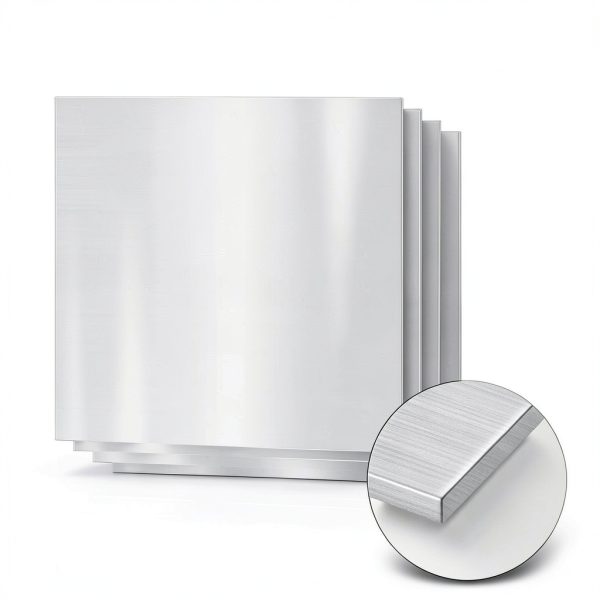 4PCS 304 Stainless Steel Sheets 4x4x0.04 Inch for Kitchen DIY Craft-1